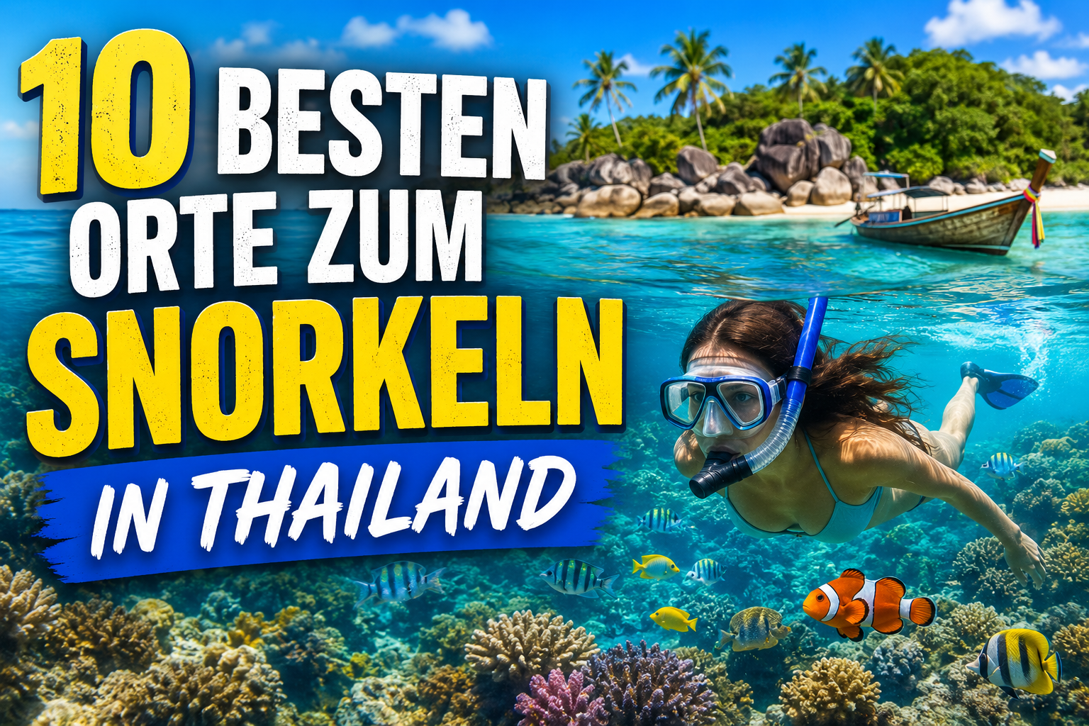 Die 10 besten Orte zum Schnorcheln in Thailand – Ein Paradies unter Wasser